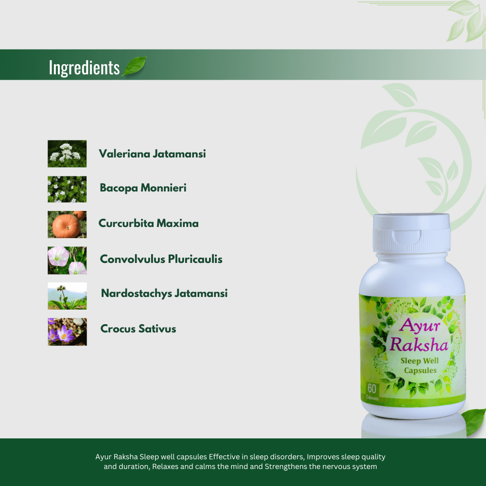 Sleep Well Food Supplement Capsules thumbnail 4