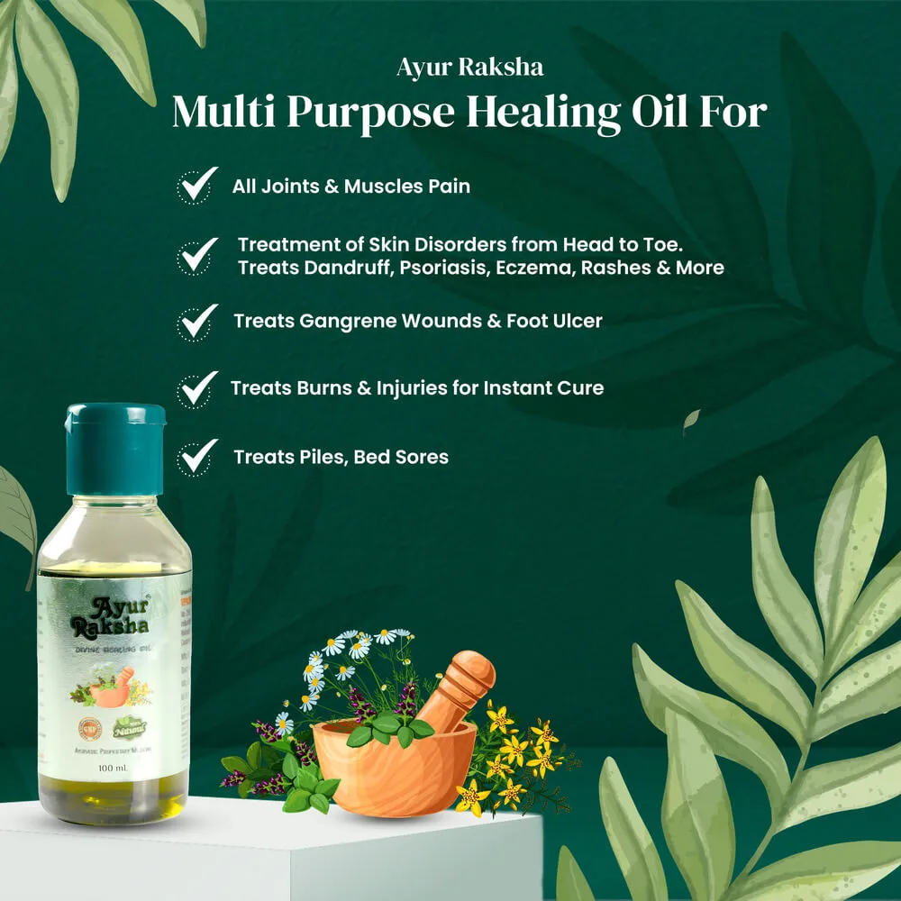 Ayur Raksha Divine Healing Oil thumbnail 3
